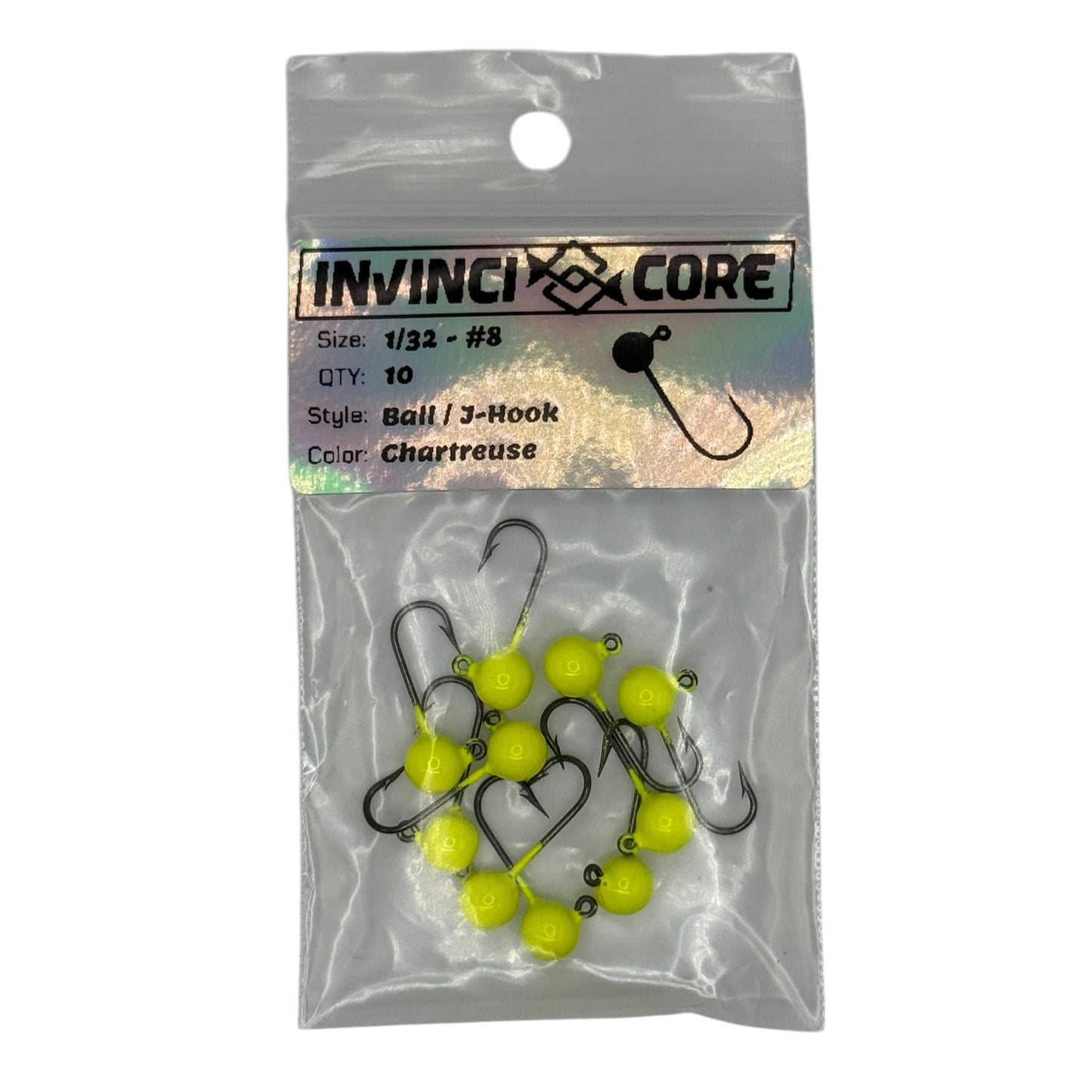 Jig Head 1/32oz #8 Round Bend Hook