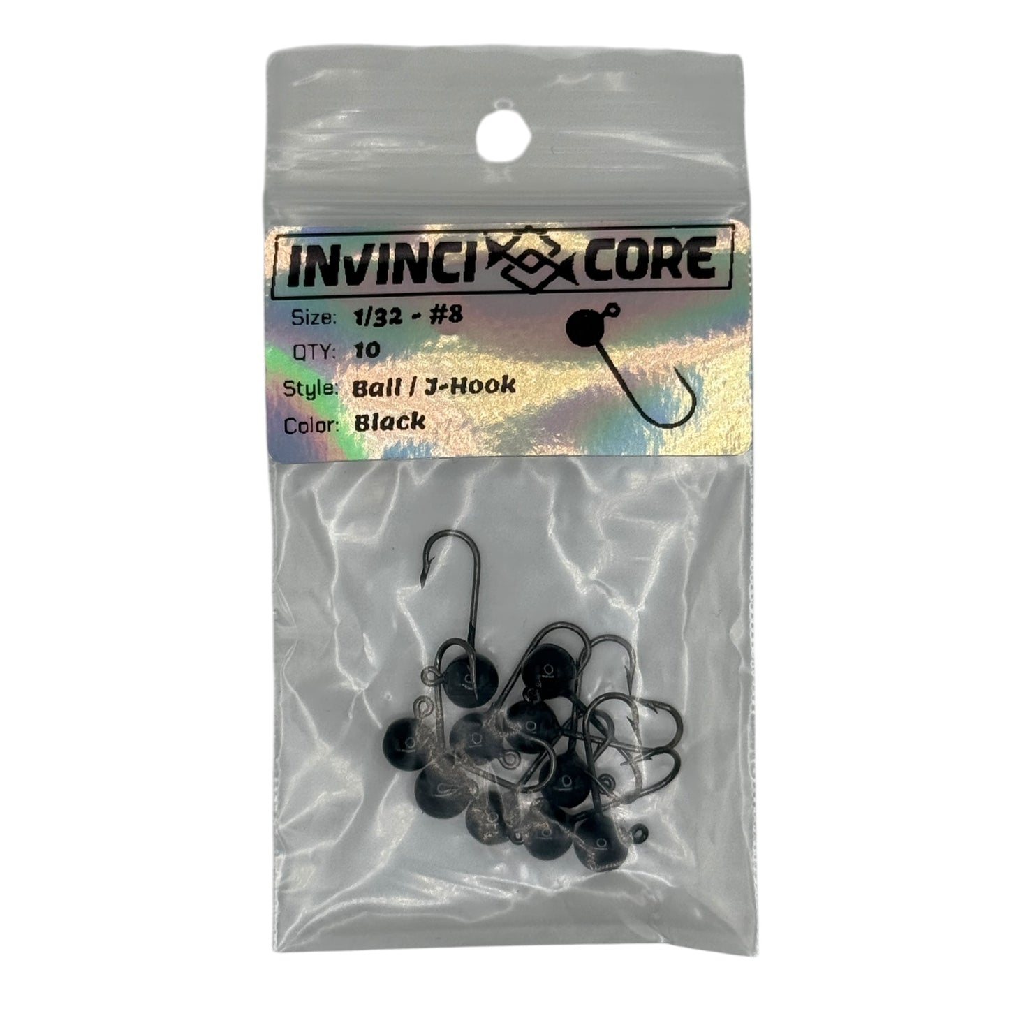 Jig Head 1/32oz #8 Round Bend Hook