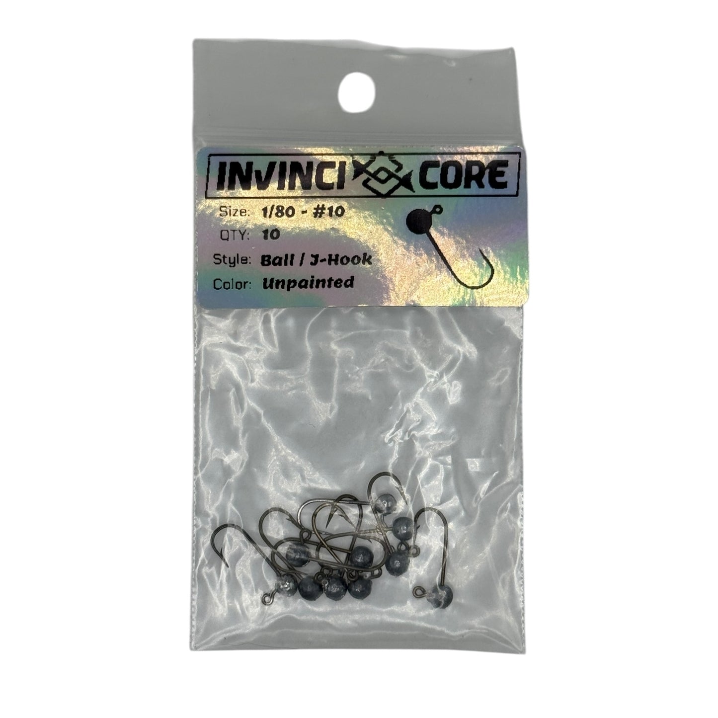 Jig Head 1/80oz #10 Round Bend Hook