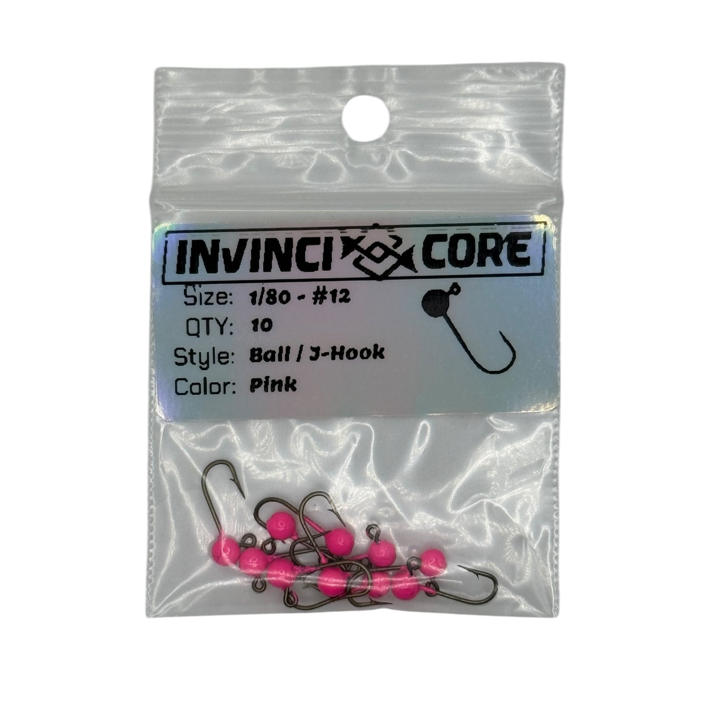 Jig Head 1/80oz #12 Round Bend Hook