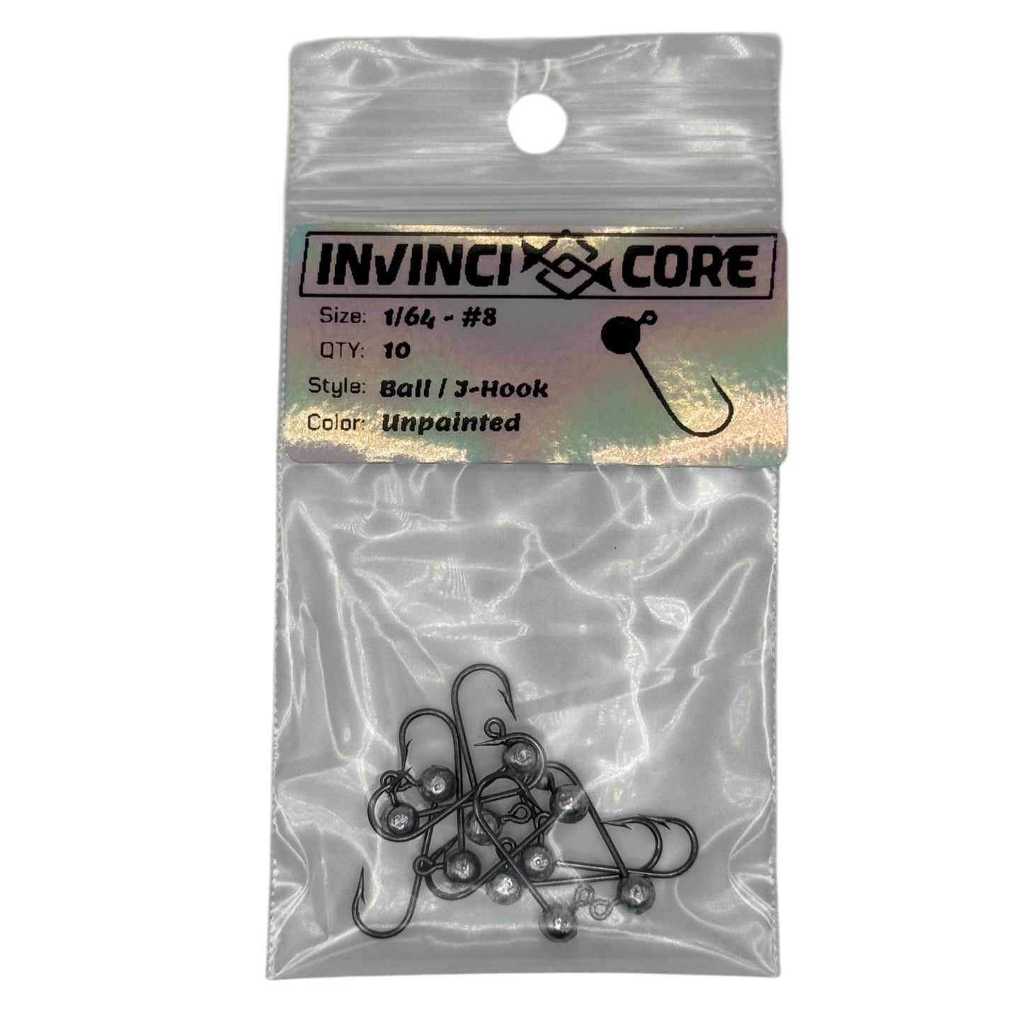 Jig Head 1/64oz #8 Round Bend Hook