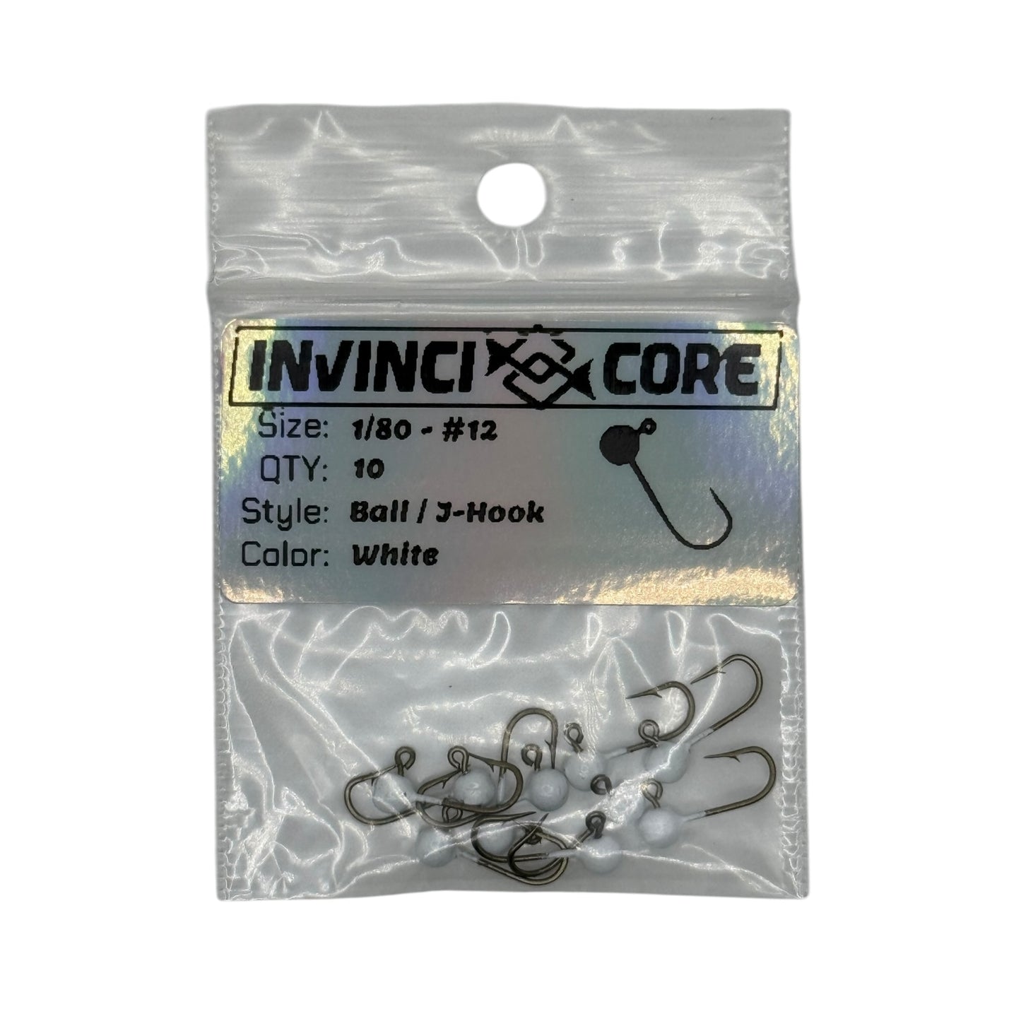 Jig Head 1/80oz #12 Round Bend Hook