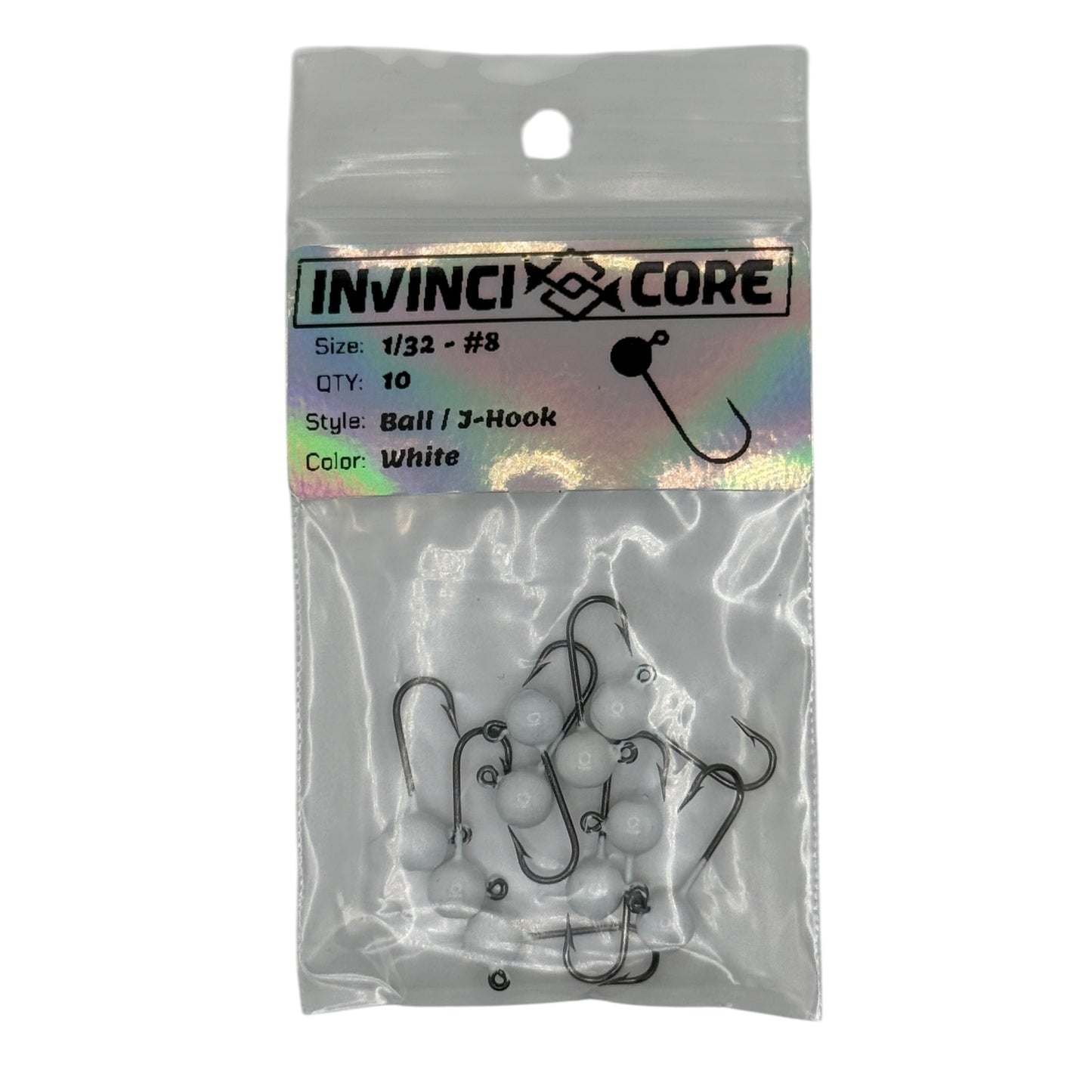 Jig Head 1/32oz #8 Round Bend Hook