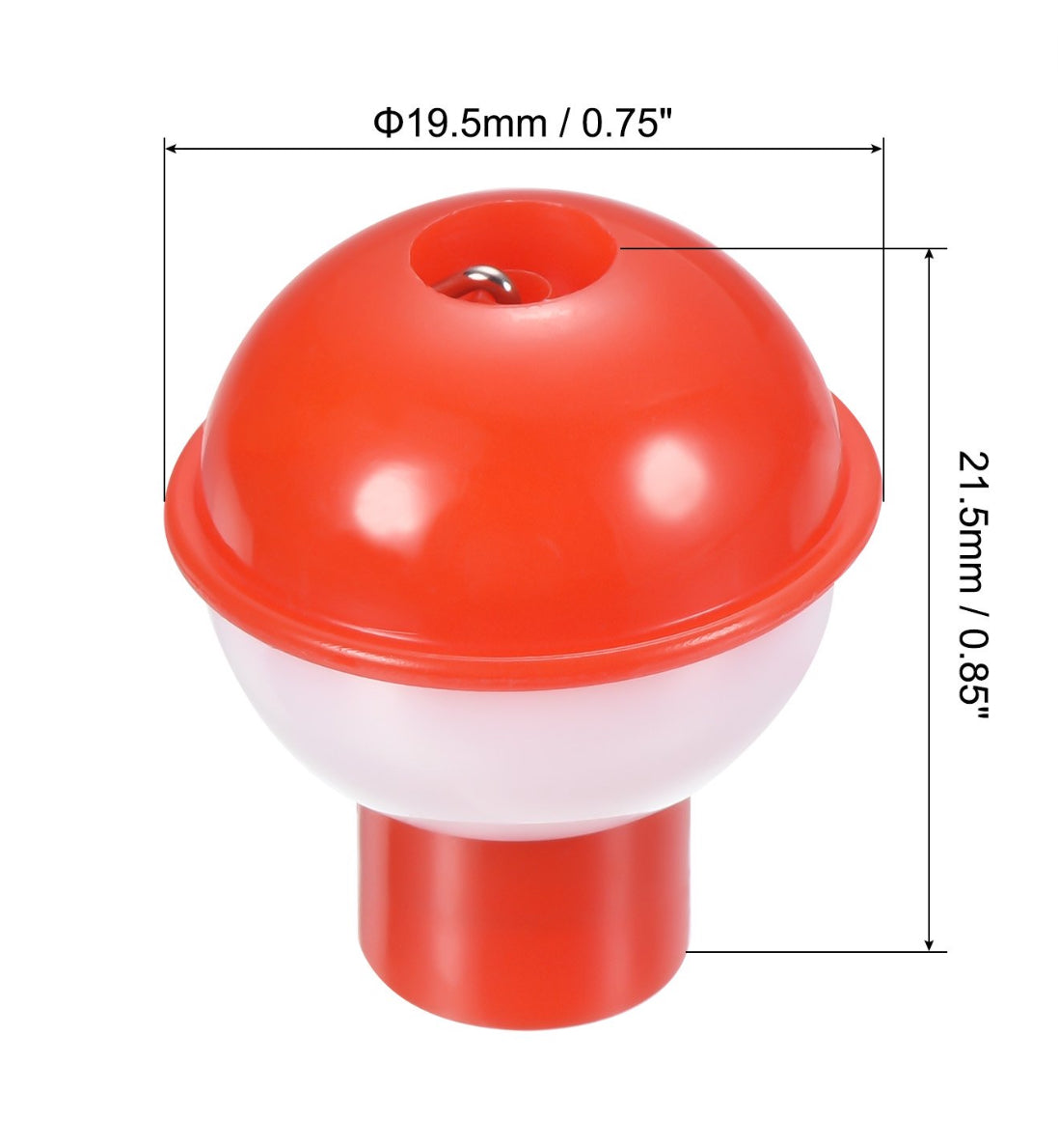 Bobber (Red/White) Plastic